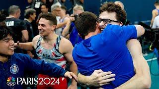 Let's go! Behind the scenes of Team USA's historic men's gymnastics bronze | Paris Olympics