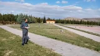 Mucit Bayram - Dron test uçuşu