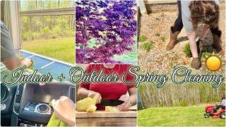 ️2025 SATISFYING INDOOR + OUTDOOR SPRING CLEANING MOTIVATION!!!