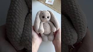 Зайчик з крильцями  #амігурумі #amigurumi #вязанііграшки #crochet #іграшкигачком #cute #іграшки