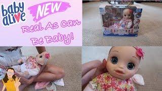 BRAND NEW Baby Alive Real As Can Be Baby! | Kelli Maple