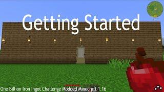 Episode 1: Getting Started on the One Billion Iron Ingot Challenge