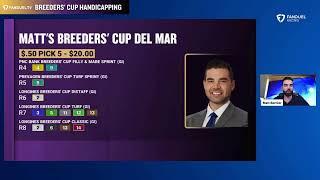 Breeders' Cup Handicapping With Matt Bernier