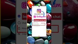 Instagram Secret chat | instagram me chat hide kaise kare | How to Hide Instagram chat