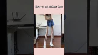 How to make your legs skinny #shorts #aesthetic #bts #legworkout