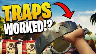 The TRAPS Actually WORKED!? (Sea of Thieves Gameplay & PvP Moments)