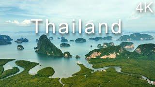 Thailand, One of the most attractive tourist countries, Amazing views 4K.