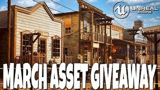 March 2025 Fab Asset Giveaway -- Over $1,100 in Free Assets!