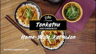 How to make CDO Home-style Katsudon