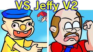 Friday Night Funkin' VS Jeffy Mod V2 FULL WEEK + Cutscenes Animation (FNF Mod/Hard) (SML)