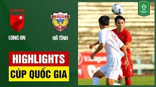 Highlights: Long An - Hà Tĩnh | Đẳng cấp vượt trội, mở "tiệc" bàn thắng trên đất khách