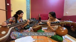 Raravenu Bilahari Swarajati | Veena Tutorial Follow-Along | Rajyashree Josyer Shrikanth