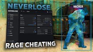 RAGE HACKING IN CS2! | HVH CHEATING WITH NEVERLOSE.CC (BEST HVH CHEAT)