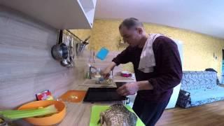 "Мартовский карп"   Рецепт приготовления. Подводная охота.