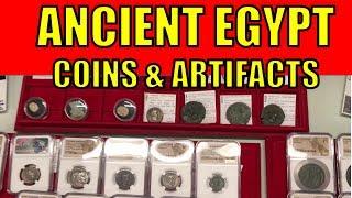 Ancient EGYPTIAN Alexandria Egypt Greek Roman Coins Video Guide for Sale #trustedcoins