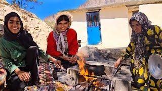 Popcorn and laughter: Fariba and her daughters enjoy life on their cozy farm