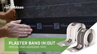 Special high-adhesion tape – PLASTER BAND IN|OUT - Rothoblaas