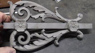 CAST IRON ACANTHUS WITH CORES PART 1