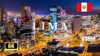 ▶️ LIMA, Peru  | by Drone Footage | 8K ULTRA HD