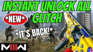 *NEW* MW3 INSTANT UNLOCK ALL GLITCH (IT'S BACK) INSTANT BLUEPRINT GLITCH! WARZONE GLITCH! MW3 GLITCH