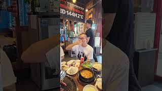 입소전 점심식사