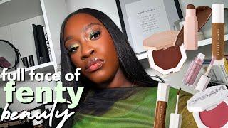 full face of fenty beauty | in depth makeup tutorial | mini review + my faves | black girl friendly