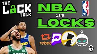 3-1 RUN! Free NBA Picks, Predictions. Player Props Today - 11/6 -  Warriors vs. Celtics