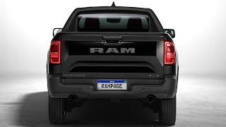 New 2024 Ram Rampage Laramie Night Edition Mid-size Pickup Truck