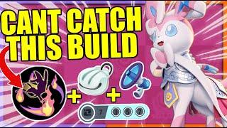 YOU CANT DIE WITH THIS SYLVEON BUILD!! Mystical Fire Build | Pokemon Unite