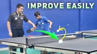 Increase Spin and control placement for the Heavy Underspin serve