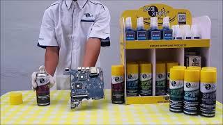 How to clean electronic parts with Sealxpert SP10 Contact Cleaner