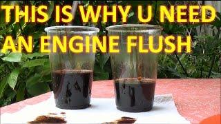 How to FLUSH engine OIL (with LIQUI MOLY ENGINE FLUSH)