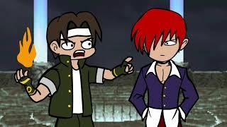 The true ending of KOF 97 (a KOF parody cartoon)