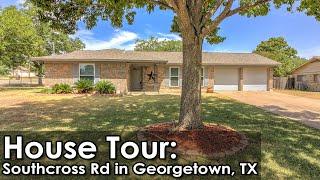 MLS House Tour: 120 Southcross Rd in Georgetown, TX - Spacious 3 Bedroom Home on Large Corner Lot