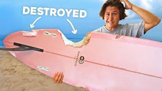 Fixing My Broken Surfboard