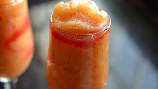 Frozen Peach Bellini