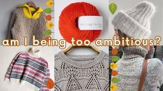 Sharing my dream knits for fall so you don't have to browse ravelry