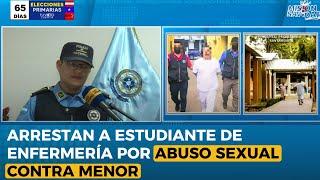 Arrestan a estudiante de enfermería por abuso sexual contra menor paciente psiquiátrico