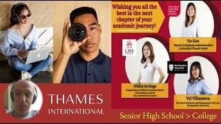 Senior High School ABM online & on-campus with Thames International College, QC