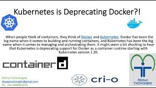 Kubernetes Deprecating Docker ?! Self Managed K8s Seutp Using Kubeadm With Container D