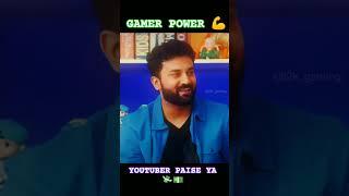 GAMER COMMUNITY POWER  || AJJUBHAI POWER PAISE  #shorts #ajjubhai