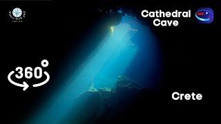 360 Video - Cathedral Cavern - Crete - Hyperlapse 2X - 4K