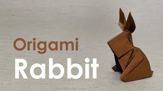 Easter Origami Tutorial: Rabbit / Bunny (David Shall)