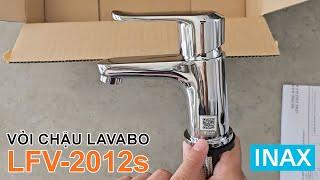 INAX LFV-2012S - Mở hộp vòi chậu lavabo nóng lạnh - VUATHIETBI.COM