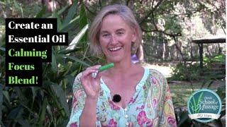 How to make an Aromatherapy Inhaler (Calming Focus Essential Oil Blend)