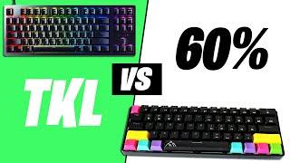 60% vs TKL Keyboards! Which are best?