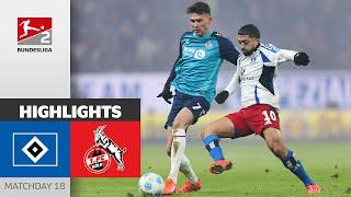 Hamburg Back On Top! | Hamburger SV - 1. FC Köln 1-0 | Highlights | Matchday 18 - Bundesliga 2