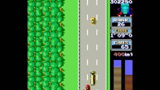 Arcade Game: Road Fighter (1984 Konami)