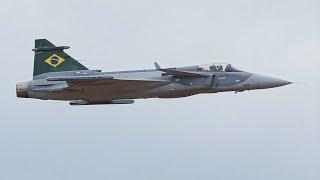 New delivery of F-39 Gripen fighter jets from Sweden to Brazil