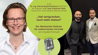 "Viel versprechen, noch mehr bieten⁠!" Dr.-Ing. Sohrab Shojaei Khatouni & Scharoch Taleh @NoscAi